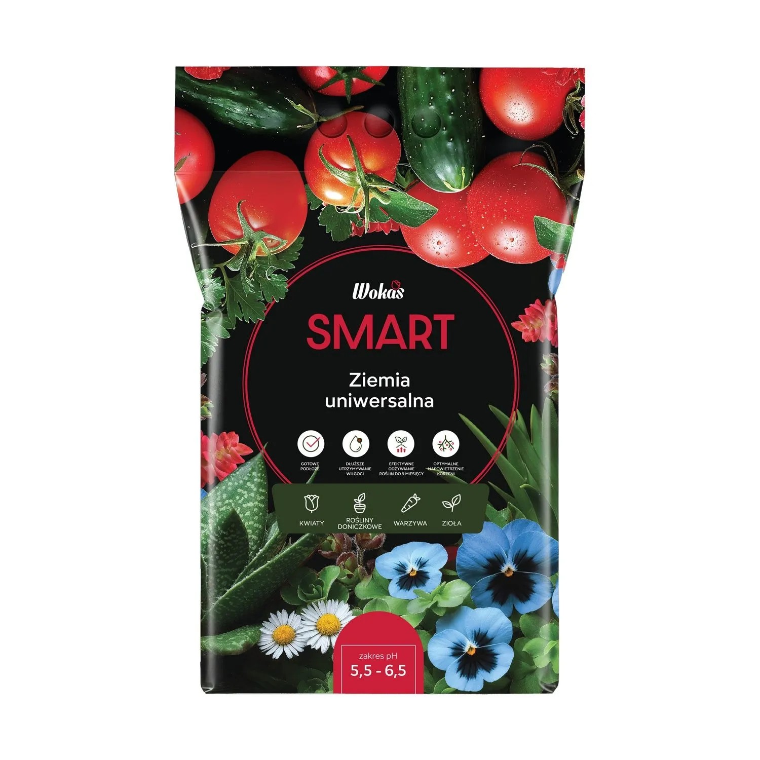 Wokas Podłoże uniwersalne SMART 5L