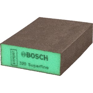 Gąbka ścierna Bosch Expert S471 super drobnoziarnista do szlifowania.