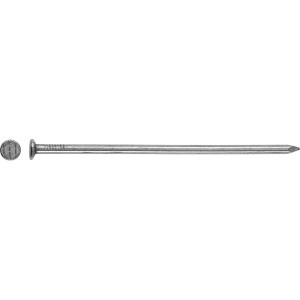 LUX Gwoździe druciane, 4,2x120mm, surowe, 1kg, z płaską główką do konstrukcji drewnianych.