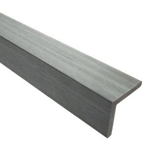 Szczegół szarej deski tarasowej t.b.t.