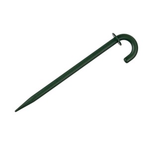 Uchwyt do siatek i folii, zestaw 10 sztuk, zielony, do mocowania folii i siatek ogrodowych w grządce.