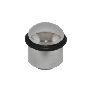 t.b.t. Odbojnik do drzwi ze stali nierdzewnej z gumowym pierścieniem.