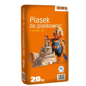 Piasek do piaskownicy - 20 kg