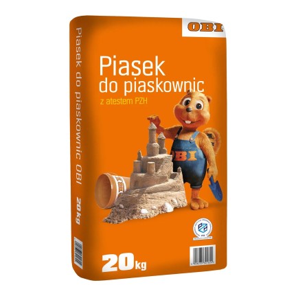 Piasek do piaskownicy - 20 kg