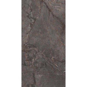 Ciemna płytka podłogowa z efektem marmuru do wnętrz.