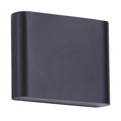 Light Prestige Kinkiet LED SAPRI czarny 6W 400lm 4000K IP54