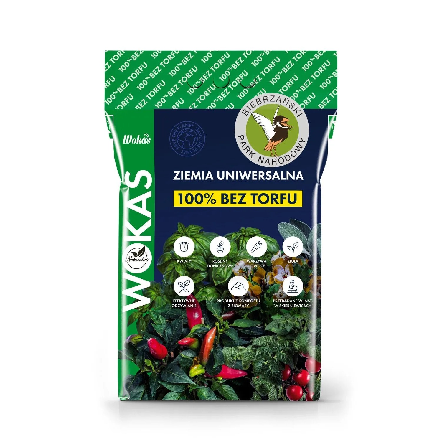 Wokas Podłoże uniwersalne Naturalnie 10L