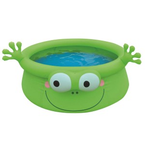 Basen z kołnierzem dmuchanym ŻABKA - śr. 175 cm, wys. 62 cm