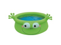 Basen z kołnierzem dmuchanym ŻABKA - śr. 175 cm, wys. 62 cm