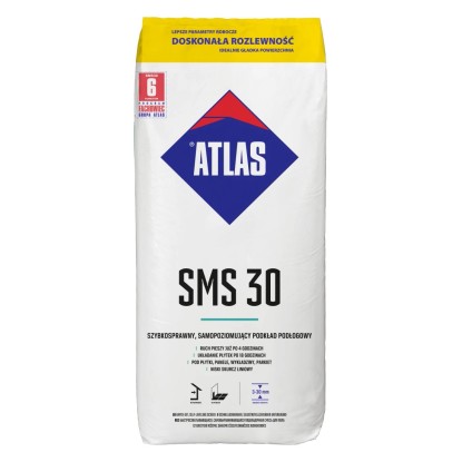 Atlas Podkład samopoziomujący podłogowy SMS 30, 25 kg