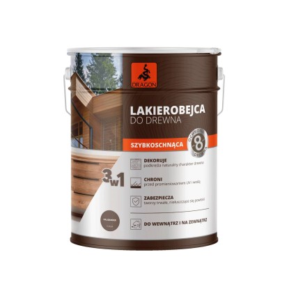 Dragon Lakierobejca szybkoschnąca palisander 5l