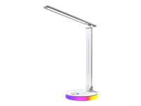 MiLAGRO Lampka biurkowa LED BRUNO 5W 3000-6500K+RGB 300lm biała
