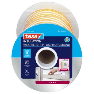 Tesa Uszczelka Profil D biała 1 m