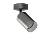 Goldlux Lampa ścienno-sufitowa SMOKY 1xGU10 max. 10W LED czarna