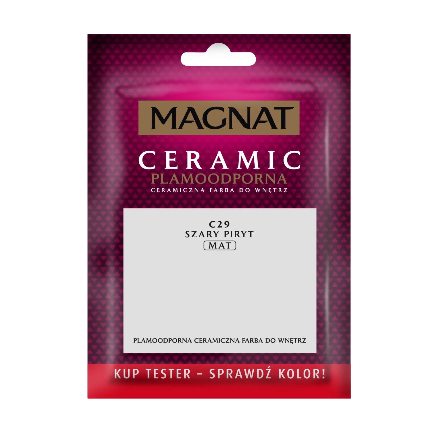 Tester farby Magnat Ceramic szary piryt 30 ml