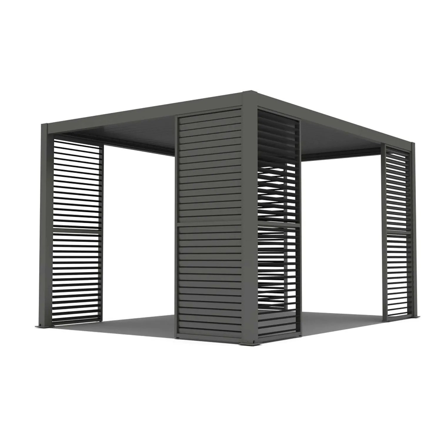 GUTROOF Panel żaluzjowy regulowany do pergoli PRIMARY Anthracite 1 m