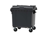 Pojemnik szary na odpady zmieszane - 1100 l