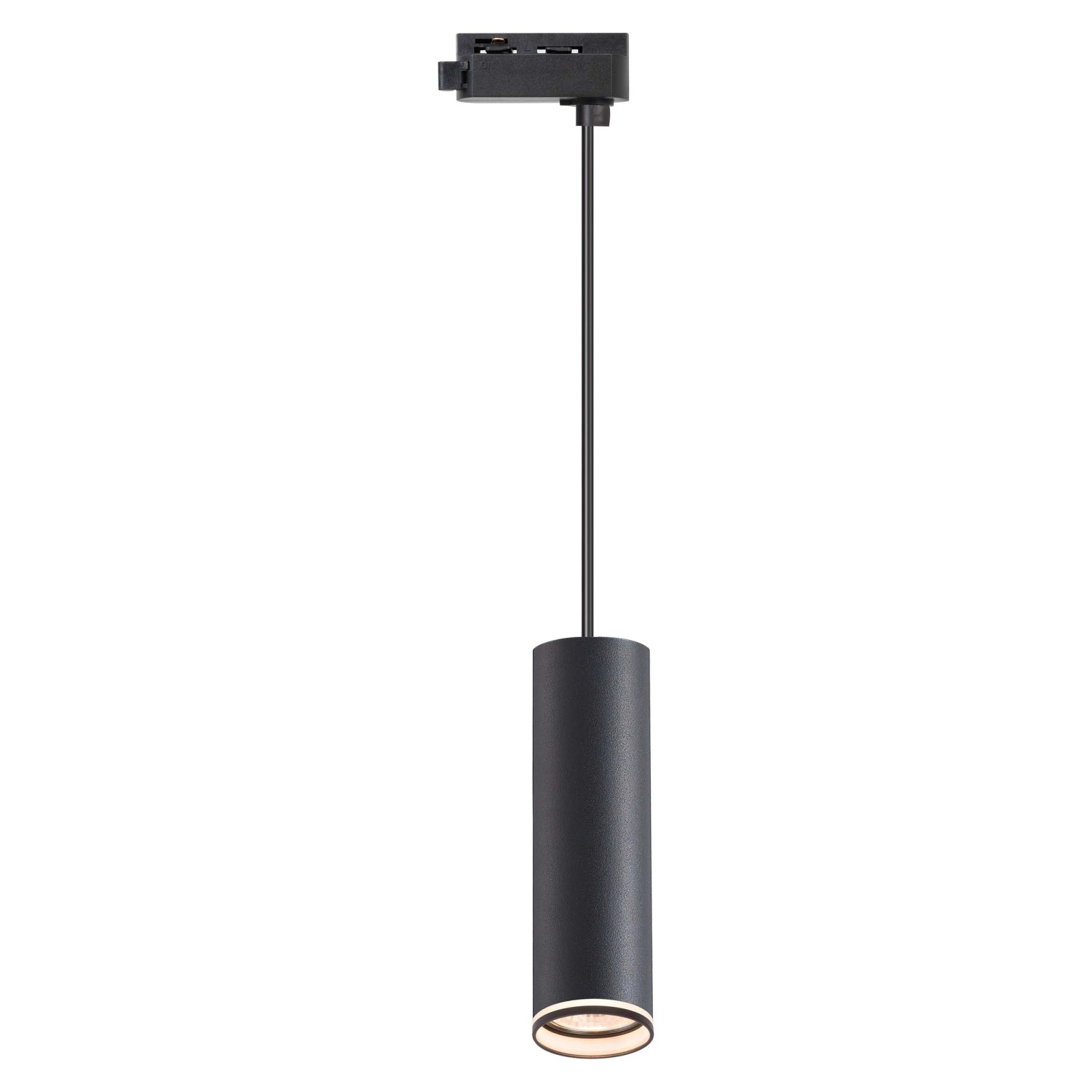 MiLAGRO Zwis Pipe Ring Track 1xGU10 10W czarny
