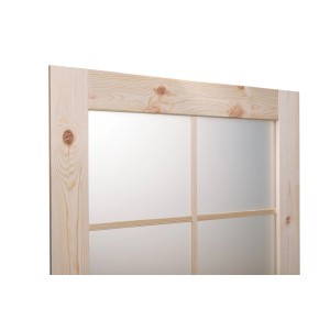 Drewniane drzwi z szybą, drzwi wewnętrzne