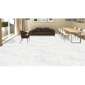 Gres szkliwiony półpolerowany Versal Bianco 60 × 120 cm