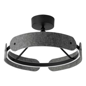 OSRAM Plafon LED DECOR CURVE FELT CEILING 33W 3000K 1000lm ciemnoszary