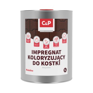 Puszka impregnatu t.b.t., brązowy, do kostki brukowej. Akcesoria do płytek.