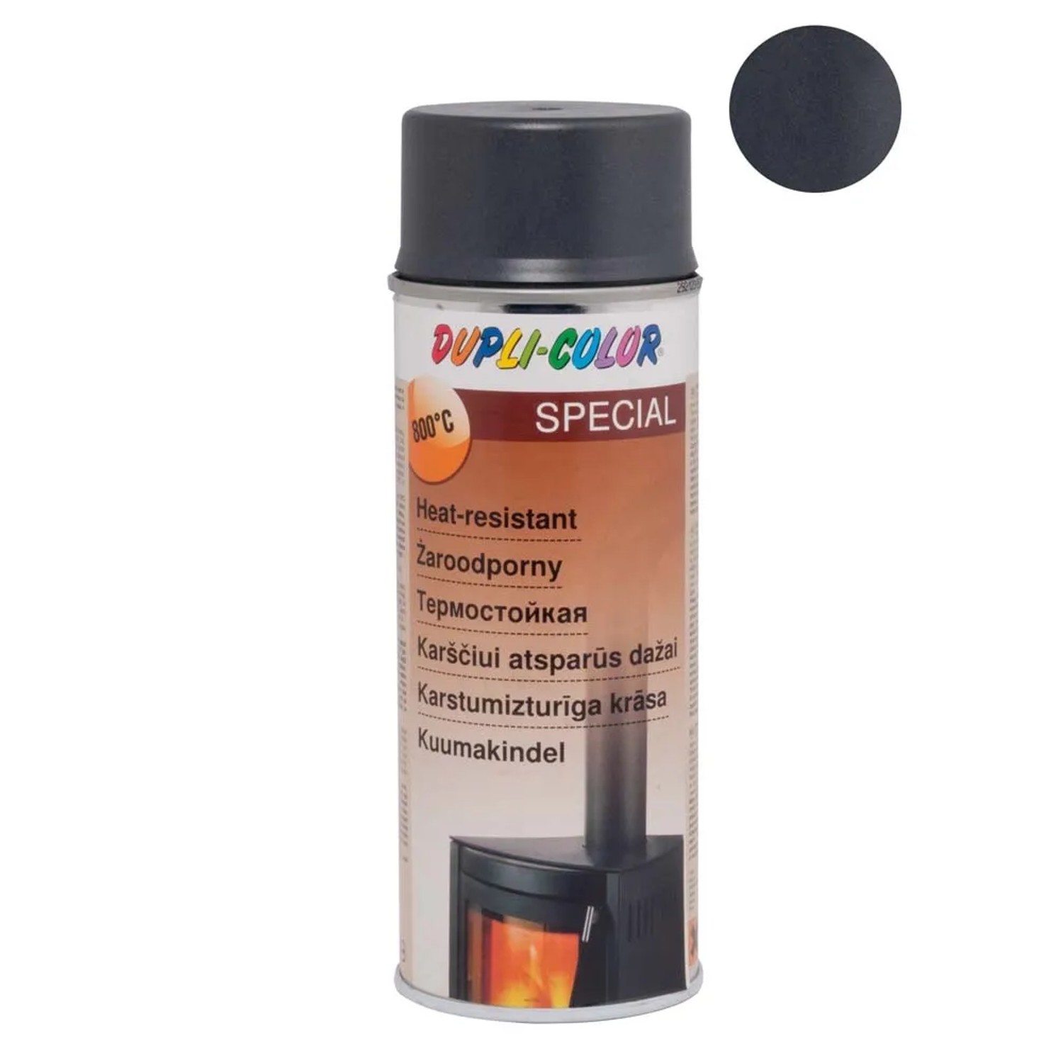 Dupli-Color Lakier żaroodporny do 800 st.C ColorSpray szary 400 ml
