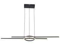 Reality Lampa wisząca LED Xandra 36W 4000K 2880lm czarny mat