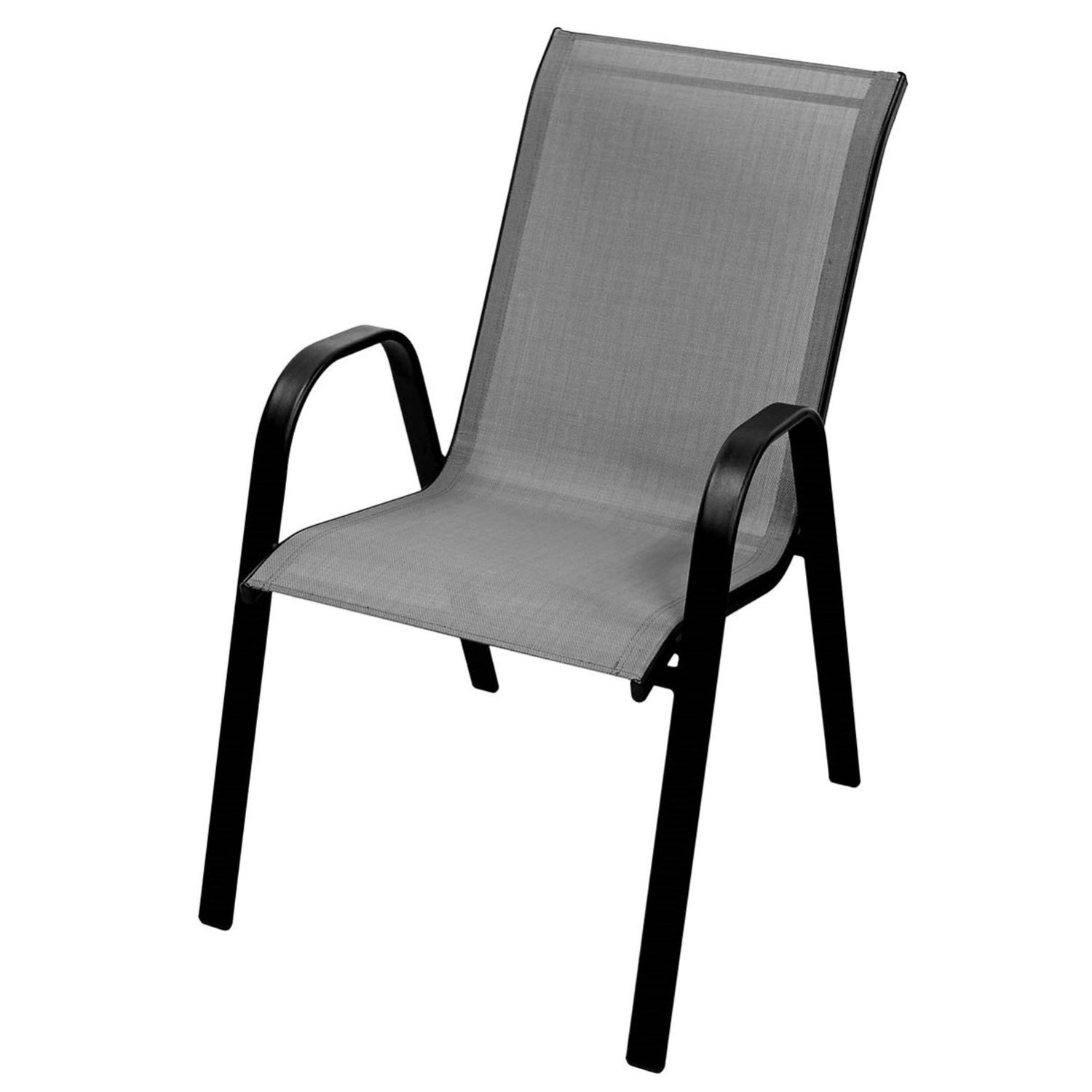 Sanico Zestaw krzeseł ogrodowych ERIC grafit - 2 szt.