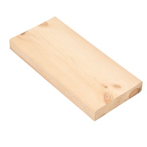 Strugana deska drewniana, jasny kolor drewna, idealna do projektów DIY.