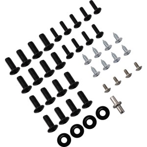 Zestaw montażowy do grillów gazowych Maddox: Śruby, uszczelki i śruby do instalacji.