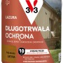 Lazura do drewna w wiadrze, kolor złoty dąb, do długotrwałej ochrony elementów drewnianych na zewnątrz.