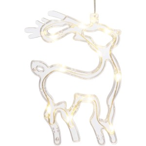Kurtyna wewn/zewn 195 LED FIGURKI ciepła biel