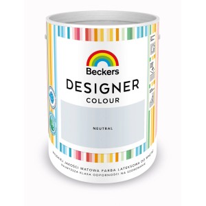 Wiadro farby do ścian Beckers Designer Colour Neutral.