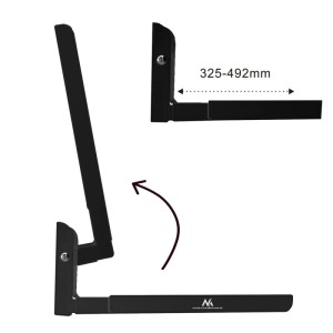 Maclean Uchwyt do kuchenki mikrofalowej MC-915 B - 30 kg