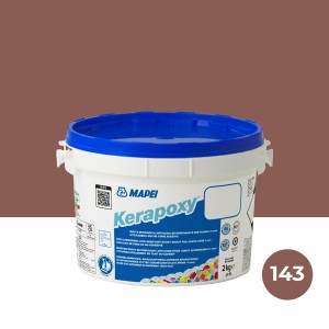 Wiadro fugi do płytek, odcień 143, firmy Mapei Kerapoxy. Nadaje się do płytek.