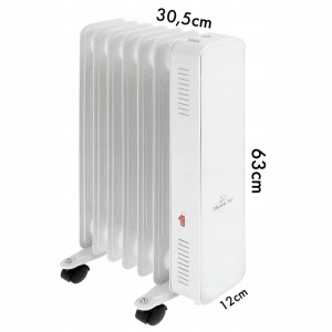 Mission Air Grzejnik olejowy Oslo biały WiFi 1500W