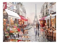 Obraz Canvas Watercolor PARIS ST242 80 cm x 60 cm