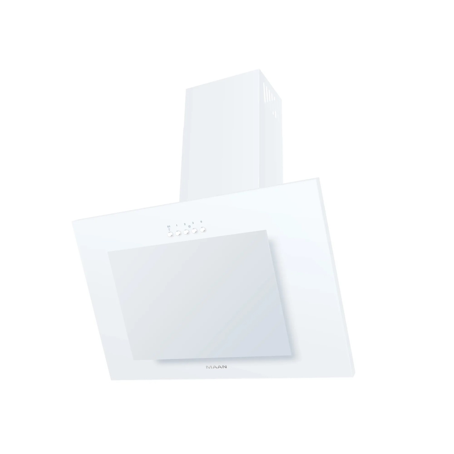 Okap kominowy Vertical LED+ biały 60 cm