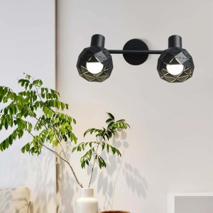 Light Prestige Listwa z reflektorami REUS 2xE14 max. 10W LED czarna