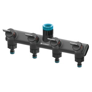 t.b.t. rozdzielacz wody z czterema przyłączami do ogrodu.