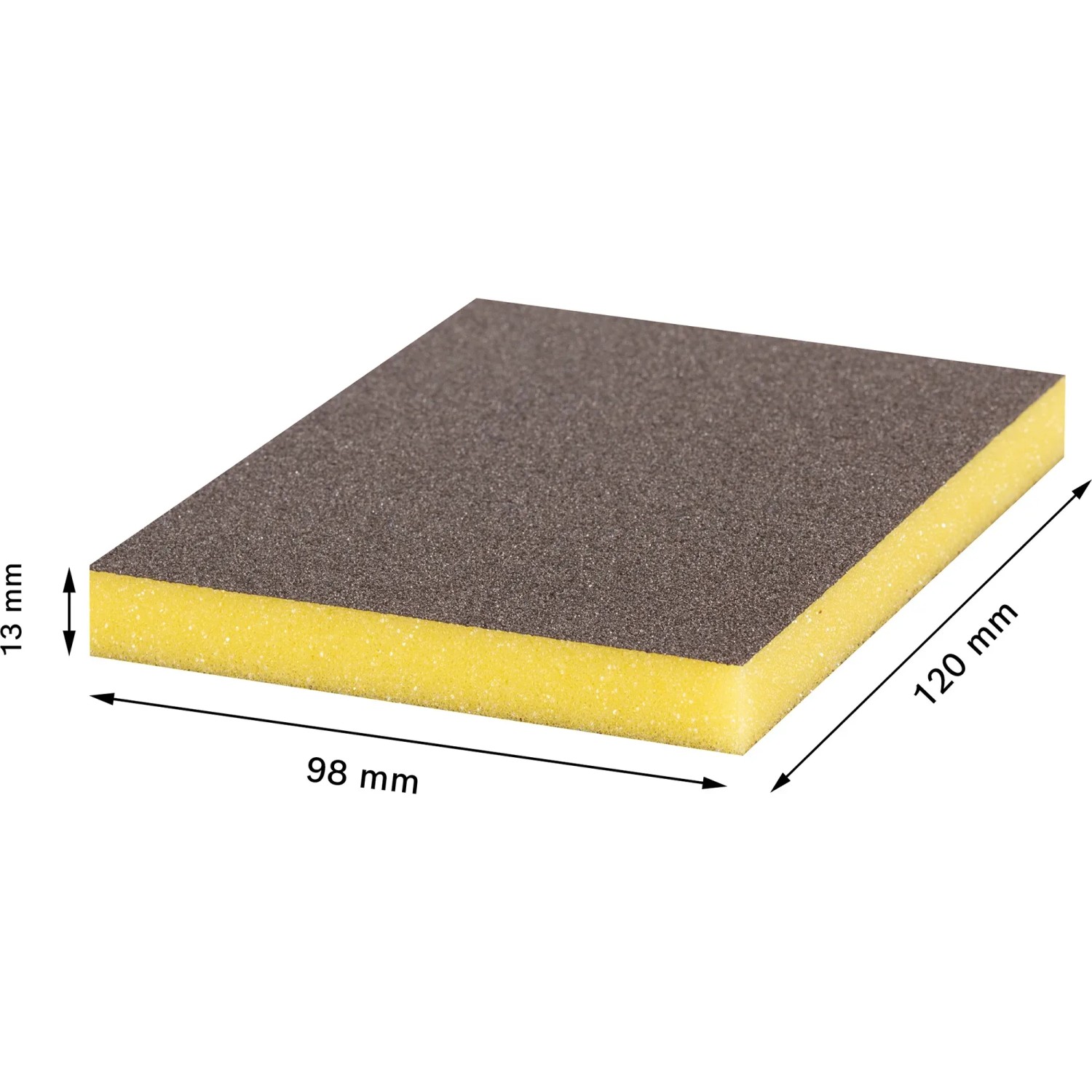 Gąbka ścierna Bosch Expert S473, 98x120x13mm, drobnoziarnista. Materiał ścierny do szlifowania ręcznego.