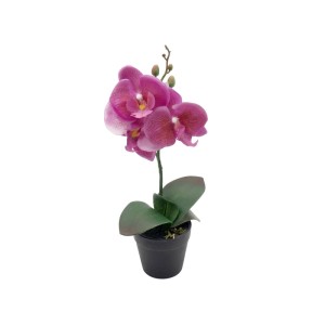 Storczyk w doniczce purple sztuczny - 30 cm