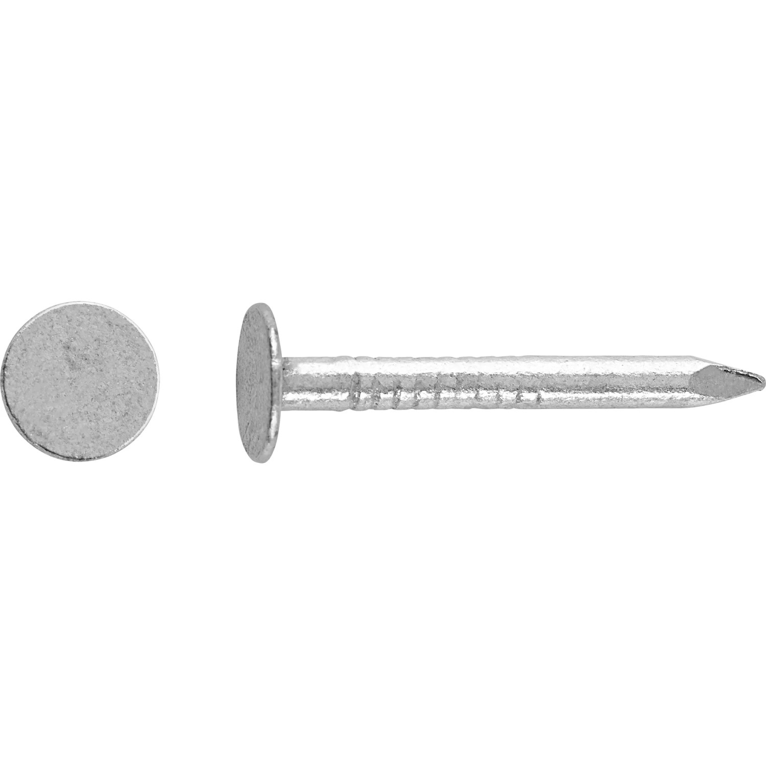 Gwoździe papowe LUX ocynkowane ogniowo, Ø 2,8 x 25 mm, z szeroką główką, 1 kg.