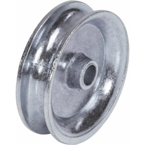 Stalowa rolka linowa, średnica 40 mm, do transportu i odchylania liny.