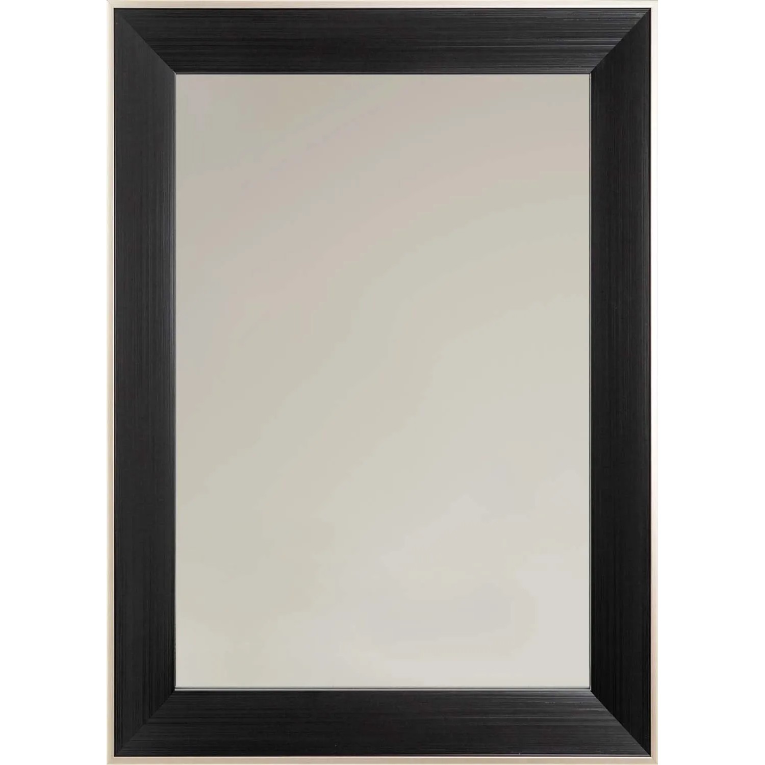 ARS LONGA Lustro BARI czarne 64 x 84 cm