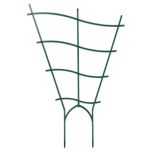 Falista kratka kwiatowa, 47 cm, zielona, 2 sztuki, do roślin doniczkowych.