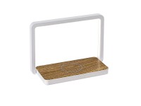 Rabalux Lampa stołowa LED BULDUS 4W 3000K 160lm biel-dąb