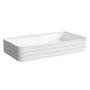 Umywalka nablatowa KR-053 bi dekor 12x68x38
