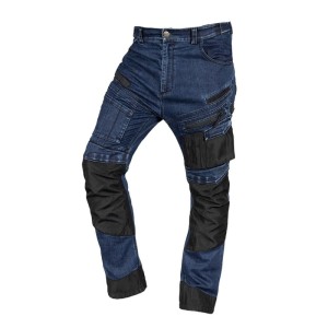 NEO TOOLS Spodnie robocze DENIM ze wzmocnieniami granatowe, roz. XXXL